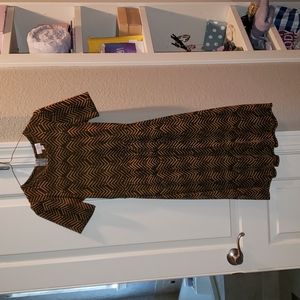 New without tags shirt sleeved mini dress Lularoe xs